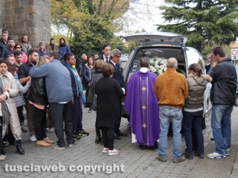 Montefiascone - I funerali di Monica Bellanova