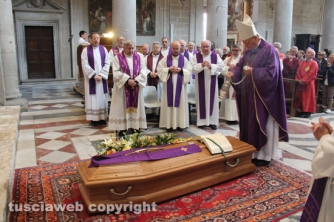 I funerali di monsignor Zarletti