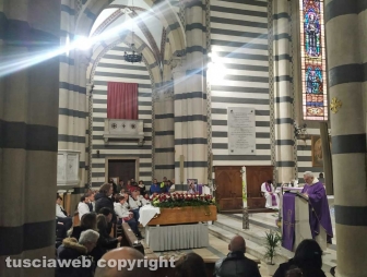 Orte - I funerali di Moreno Marone