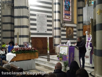 Orte - I funerali di Moreno Marone