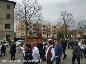 Orte - I funerali di Moreno Marone
