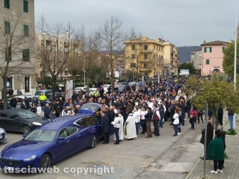 Orte - I funerali di Moreno Marone