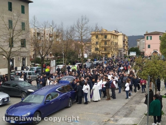 Orte - I funerali di Moreno Marone