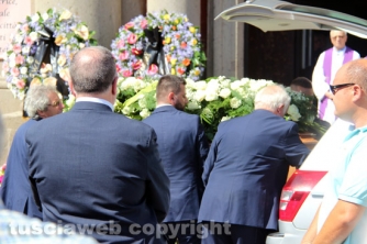 I funerali di Nadia Benedetti