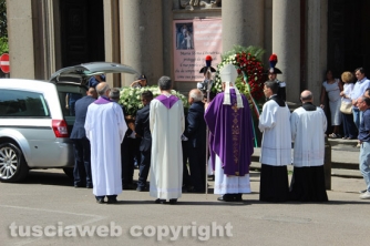 I funerali di Nadia Benedetti