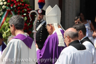 I funerali di Nadia Benedetti