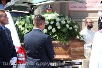 I funerali di Nadia Benedetti