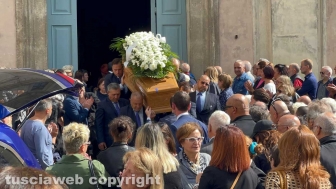 Ronciglione - I funerali di Nadia Ferrari
