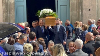 Ronciglione - I funerali di Nadia Ferrari