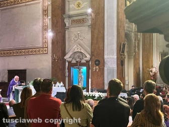 Ronciglione - I funerali di Nadia Ferrari