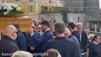 Ronciglione - I funerali di Nadia Ferrari