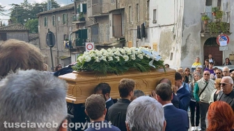 Ronciglione - I funerali di Nadia Ferrari