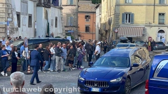 Ronciglione - I funerali di Nadia Ferrari