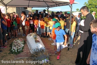 I funerali di Nadia Ouedraogo
