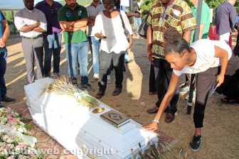 I funerali di Nadia Ouedraogo