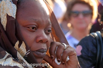 I funerali di Nadia Ouedraogo