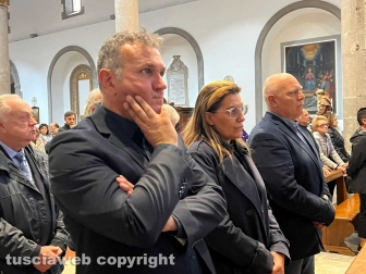Viterbo - I funerali di Rodolfo Gigli - Santucci, Mancini e Testa