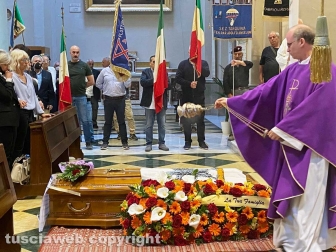 Viterbo - I funerali di Nando Signorelli