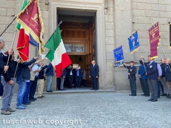 Viterbo - I funerali di Nando Signorelli