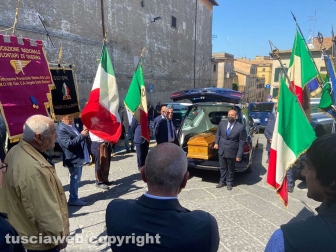 Viterbo - I funerali di Nando Signorelli