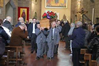 Viterbo - I funerali di Nello Marignoli