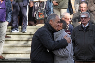 Viterbo - I funerali di Nello Marignoli