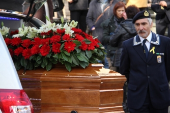 Viterbo - I funerali di Nello Marignoli