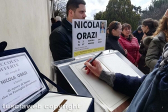 I funerali di Nicola Orazi