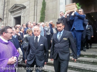 Viterbo - I funerali di Nicoletta Ascenzi