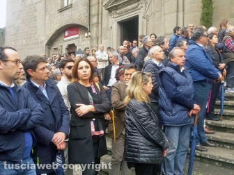 Viterbo - I funerali di Nicoletta Ascenzi