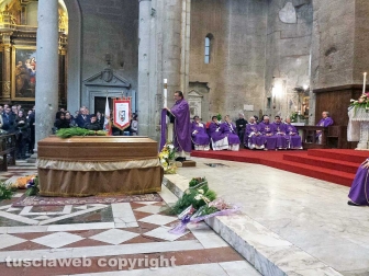 Viterbo - I funerali di Nicoletta Ascenzi