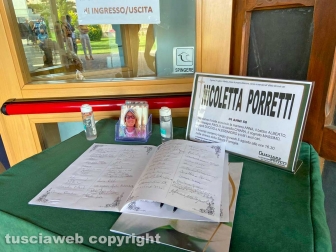 I funerali di Nicoletta Porretti