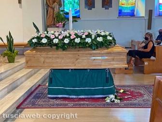 I funerali di Nicoletta Porretti
