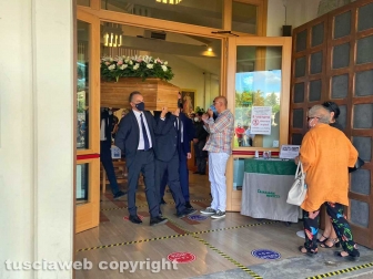I funerali di Nicoletta Porretti