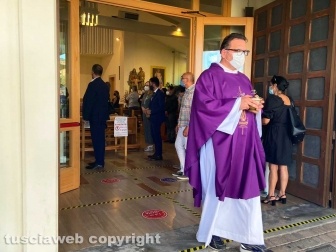 I funerali di Nicoletta Porretti