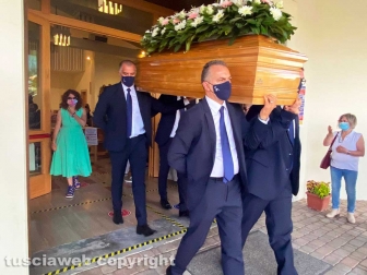 I funerali di Nicoletta Porretti