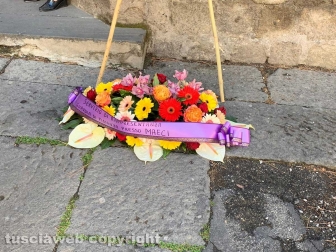 Viterbo - Omicidio in via San Luca - I funerali di Norveo Fedeli