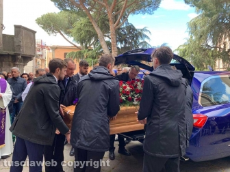 Viterbo - Omicidio in via San Luca - I funerali di Norveo Fedeli