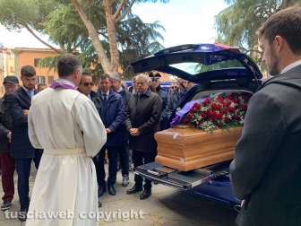 Viterbo - Omicidio in via San Luca - I funerali di Norveo Fedeli
