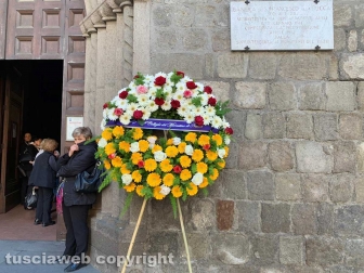 Viterbo - Omicidio in via San Luca - I funerali di Norveo Fedeli