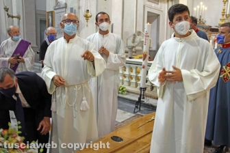 I funerali di Padre Mario Mattei