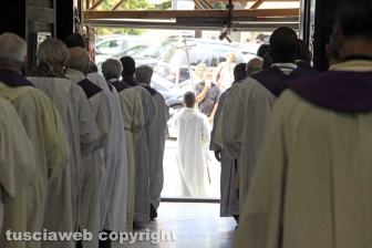 I funerali di Padre Mario Mattei