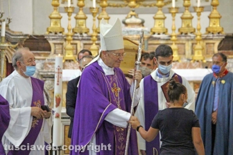 I funerali di Padre Mario Mattei