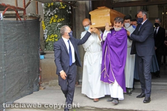 I funerali di Padre Mario Mattei