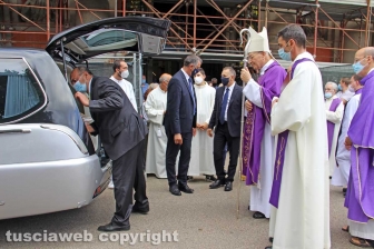 I funerali di Padre Mario Mattei