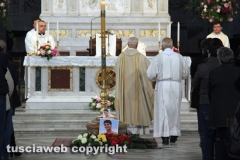 Viterbo - I funerali di Paolo Aquilani