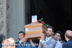 Viterbo - I funerali di Paolo Aquilani