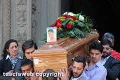 Viterbo - I funerali di Paolo Aquilani