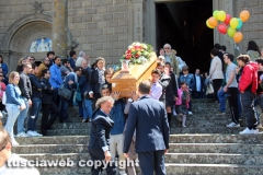 Viterbo - I funerali di Paolo Aquilani