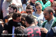 Viterbo - I funerali di Paolo Aquilani